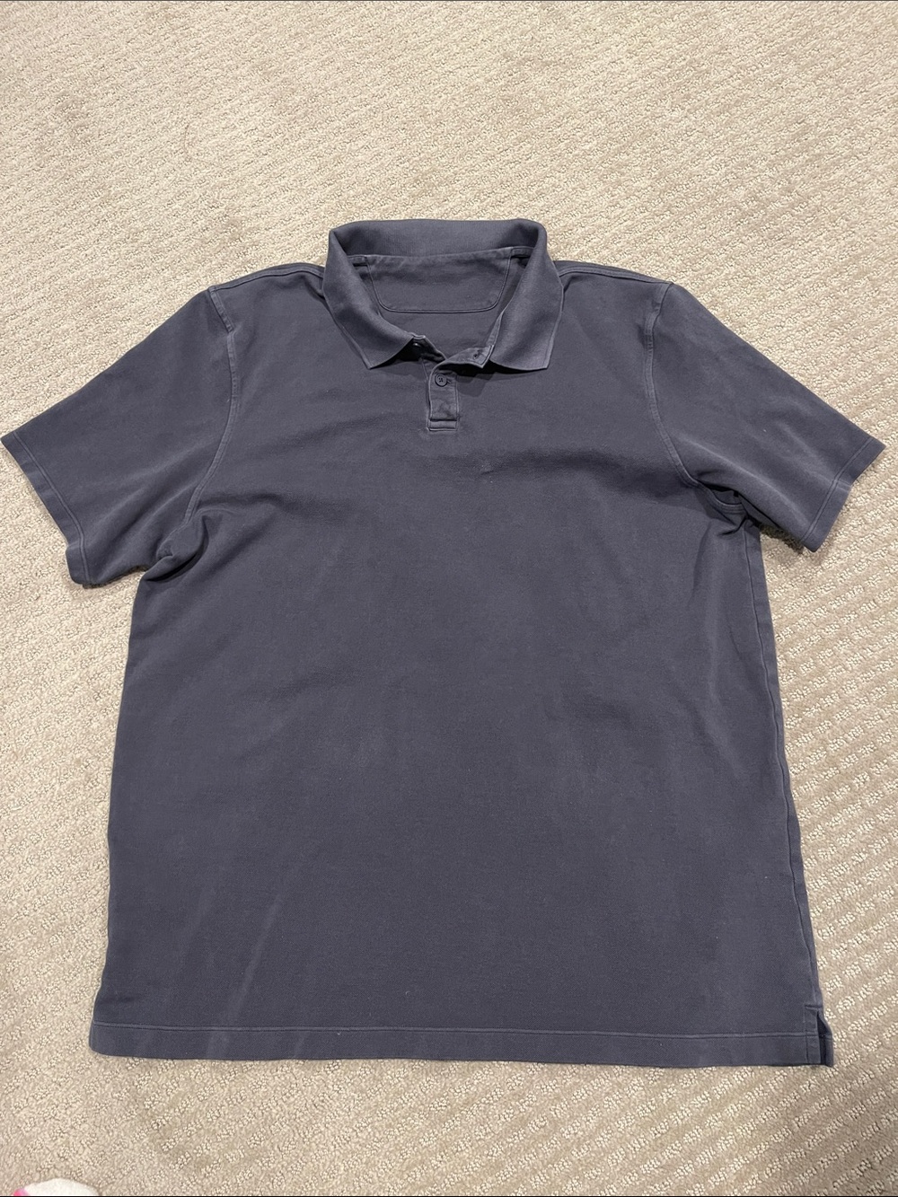 Lululemon Classic Men's Navy Polo Shirt